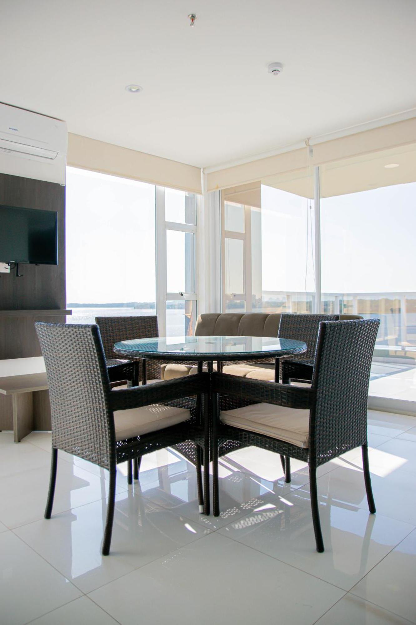 Nobleza Apart Hotel Encarnacion Ruang foto